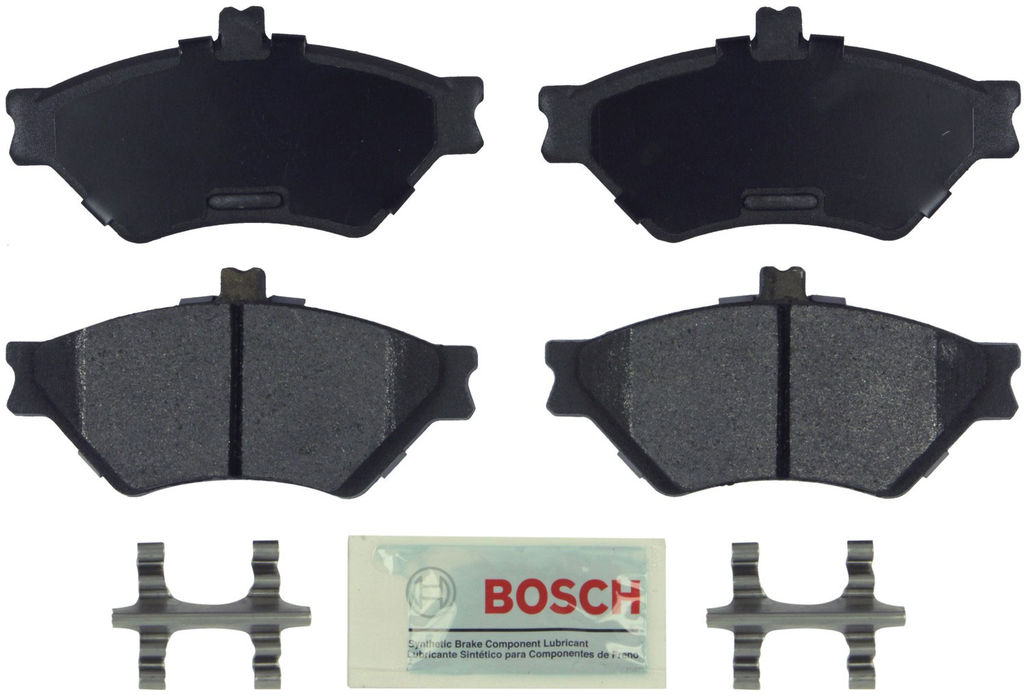 Bosch BE659H - Blue Disc Brake Pad Set, Semi-Metallic, with Hardware, Two Wheel Set