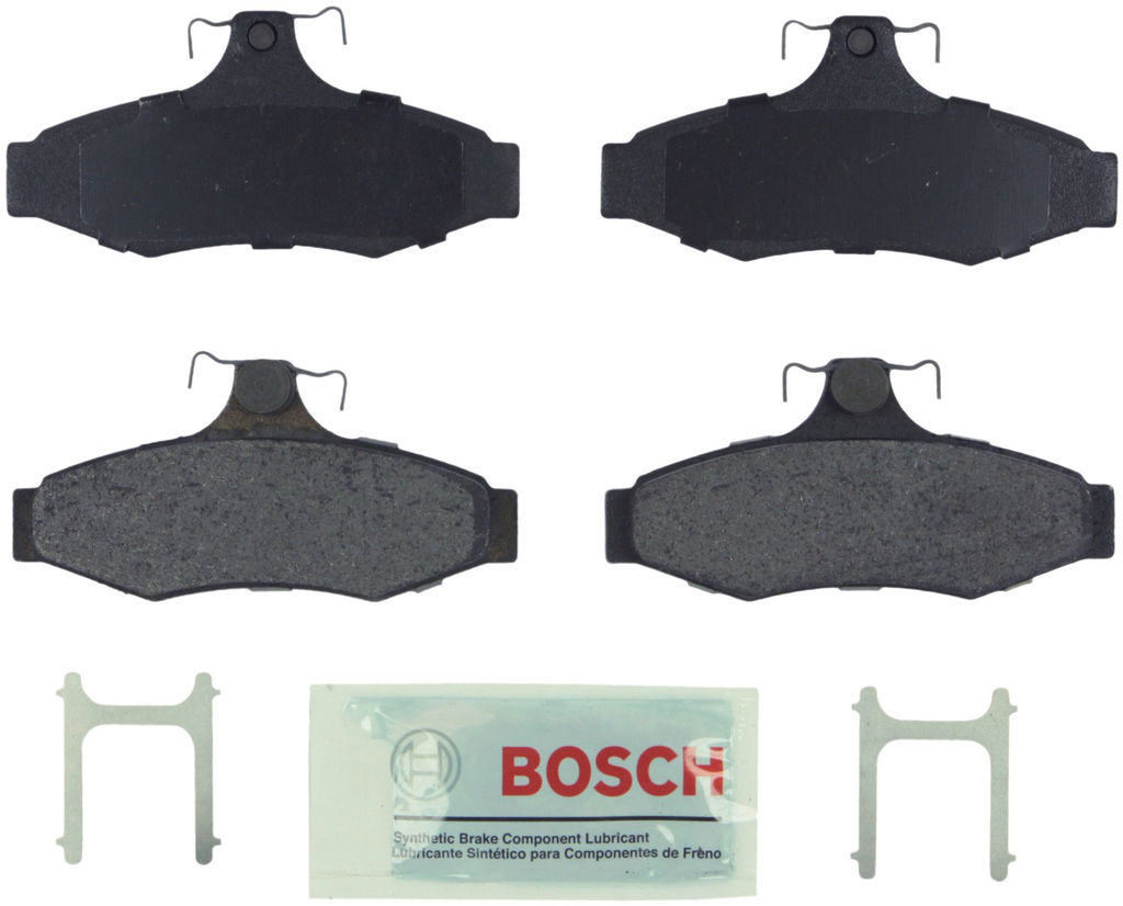 Bosch BE724H - Blue Disc Brake Pad Set, Ceramic, with Hardware, Two Wheel Set