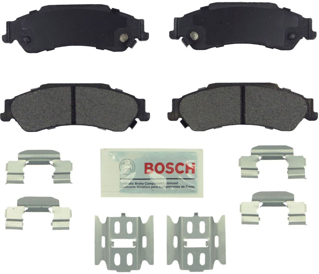 Bosch BE729H - Blue Disc Brake Pad Set, Ceramic, with Hardware, Two Wheel Set
