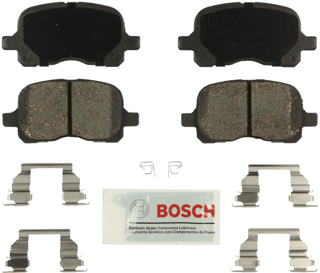 Bosch BE741H - Blue Disc Brake Pad Set, Ceramic, with Hardware, Two Wheel Set