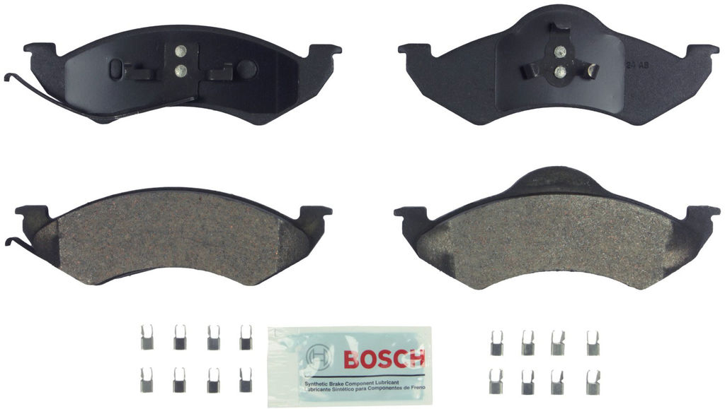 Bosch BE746H - Blue Disc Brake Pad Set, Semi-Metallic, with Hardware, Two Wheel Set