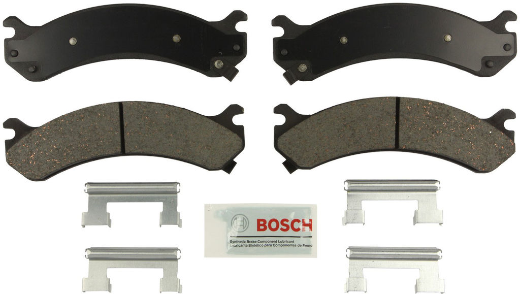 Bosch BE784H - Blue Disc Brake Pad Set, Ceramic, with Hardware, Two Wheel Set
