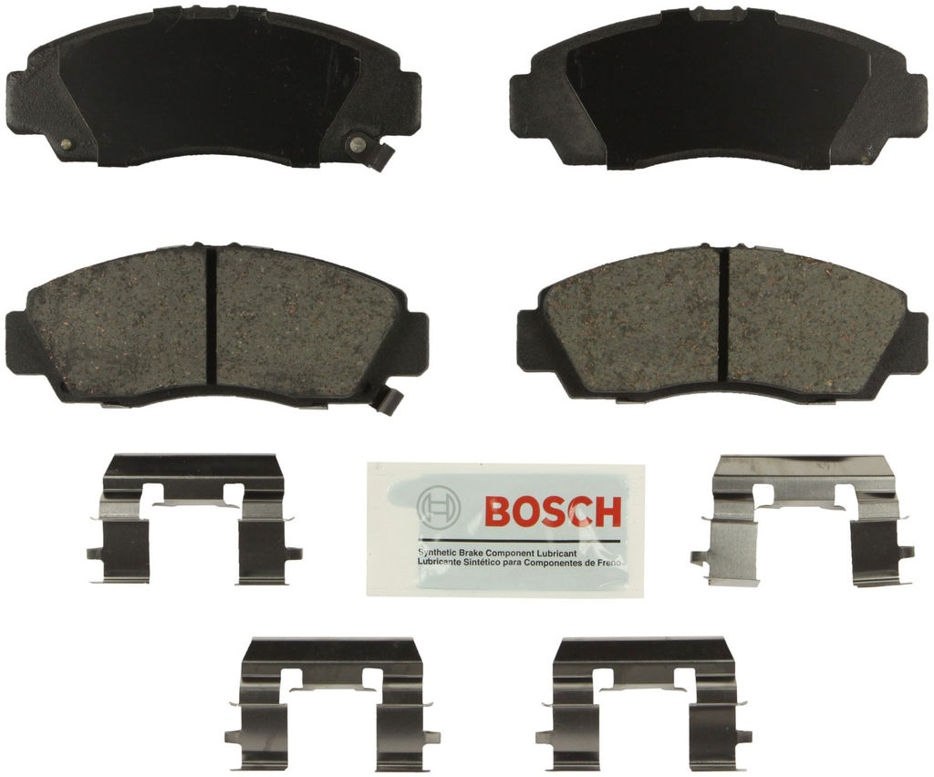 Bosch BE787H - Blue Disc Brake Pad Set, Ceramic, with Hardware, Two Wheel Set