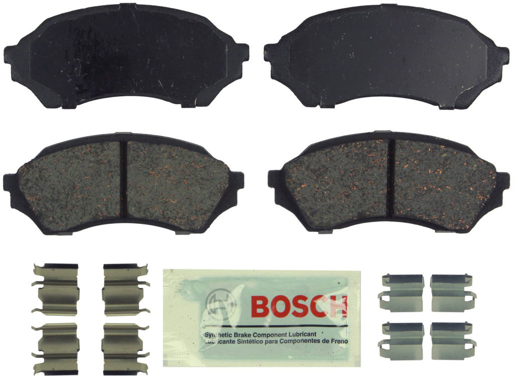 Bosch BE798H - Blue Disc Brake Pad Set, Ceramic, with Hardware, Two Wheel Set