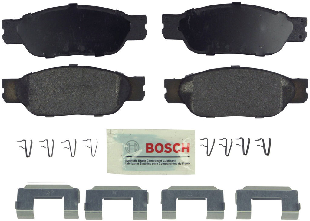 Bosch BE805H - Blue Disc Brake Pad Set, Ceramic, with Hardware, Two Wheel Set
