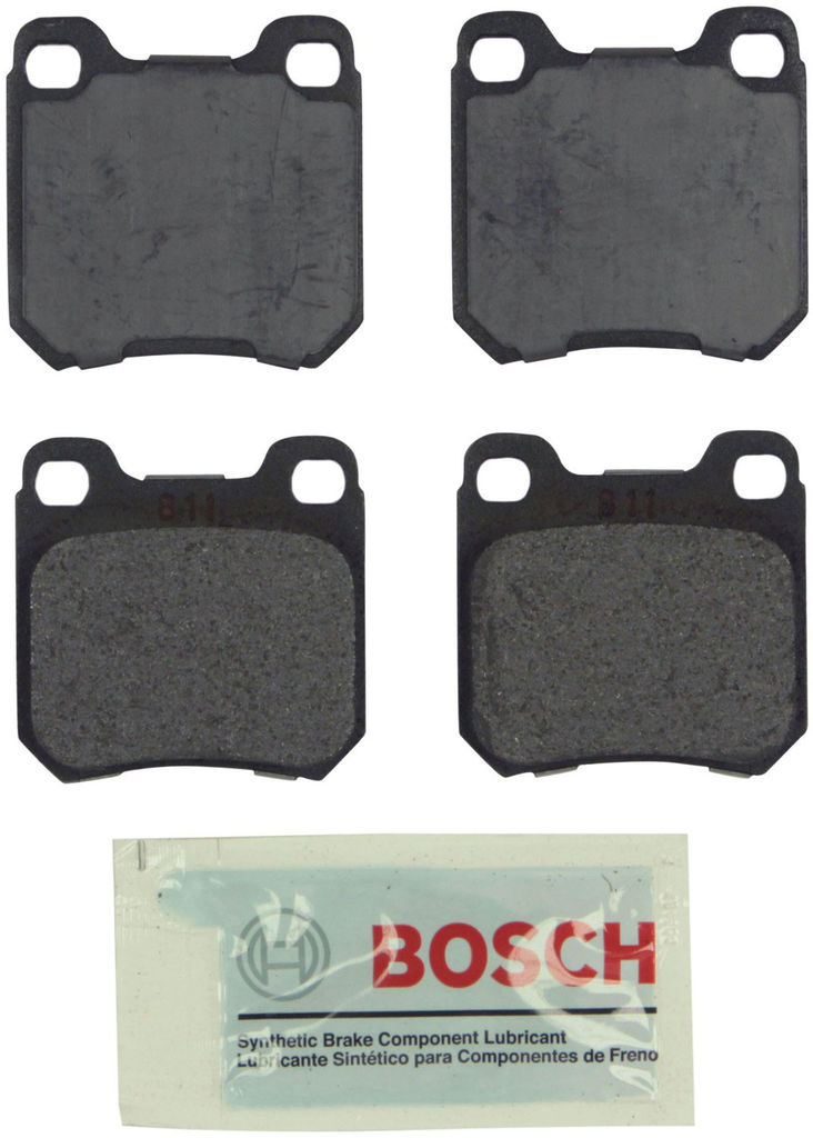 Bosch BE811 - Blue Disc Brake Pad Set, Semi-Metallic, Two Wheel Set