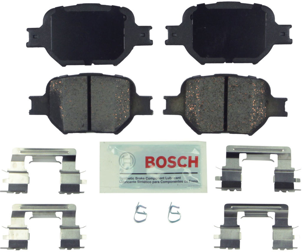 Bosch BE817H - Blue Disc Brake Pad Set, Ceramic, with Hardware, Two Wheel Set