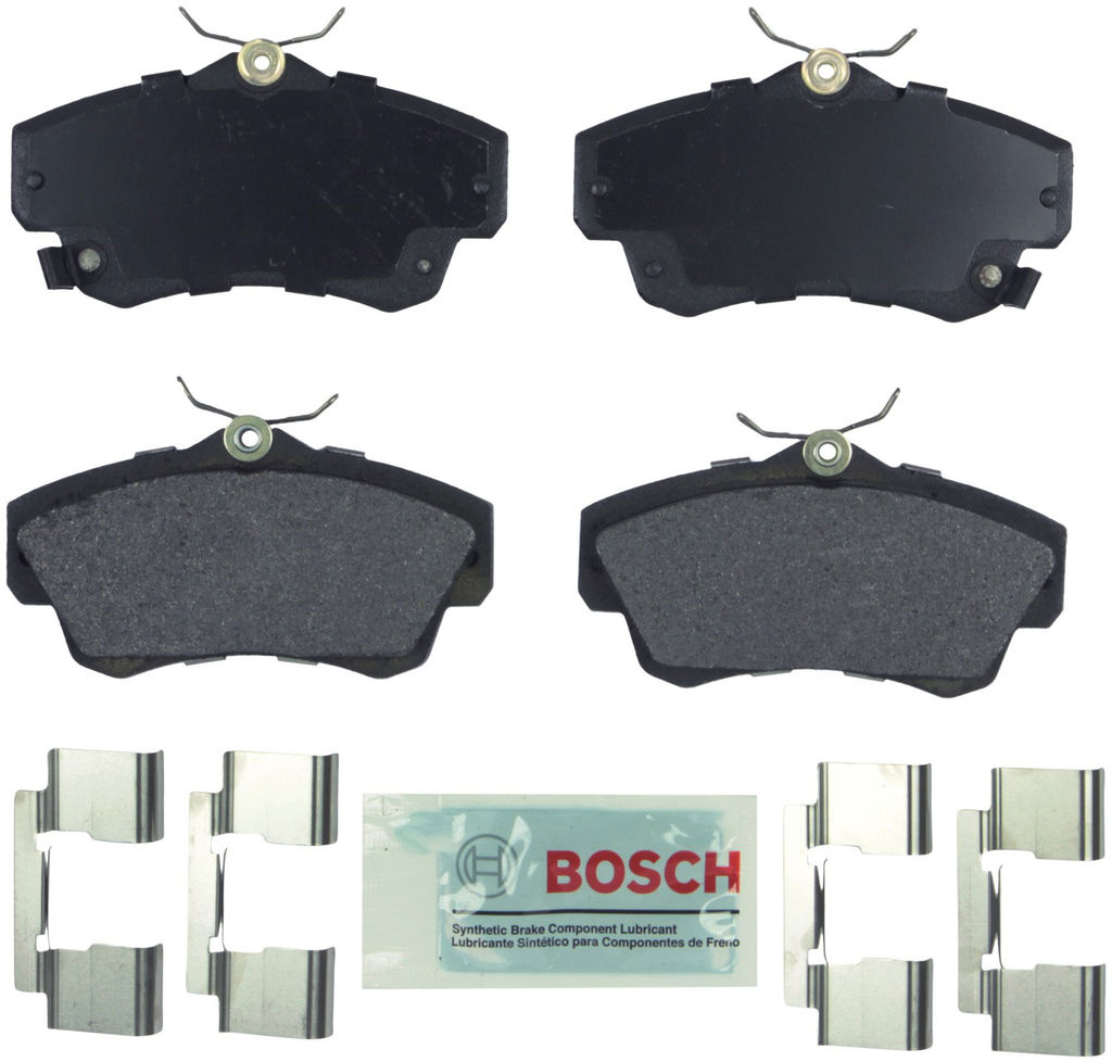 Bosch BE841H - Blue Disc Brake Pad Set, Semi-Metallic, with Hardware, Two Wheel Set