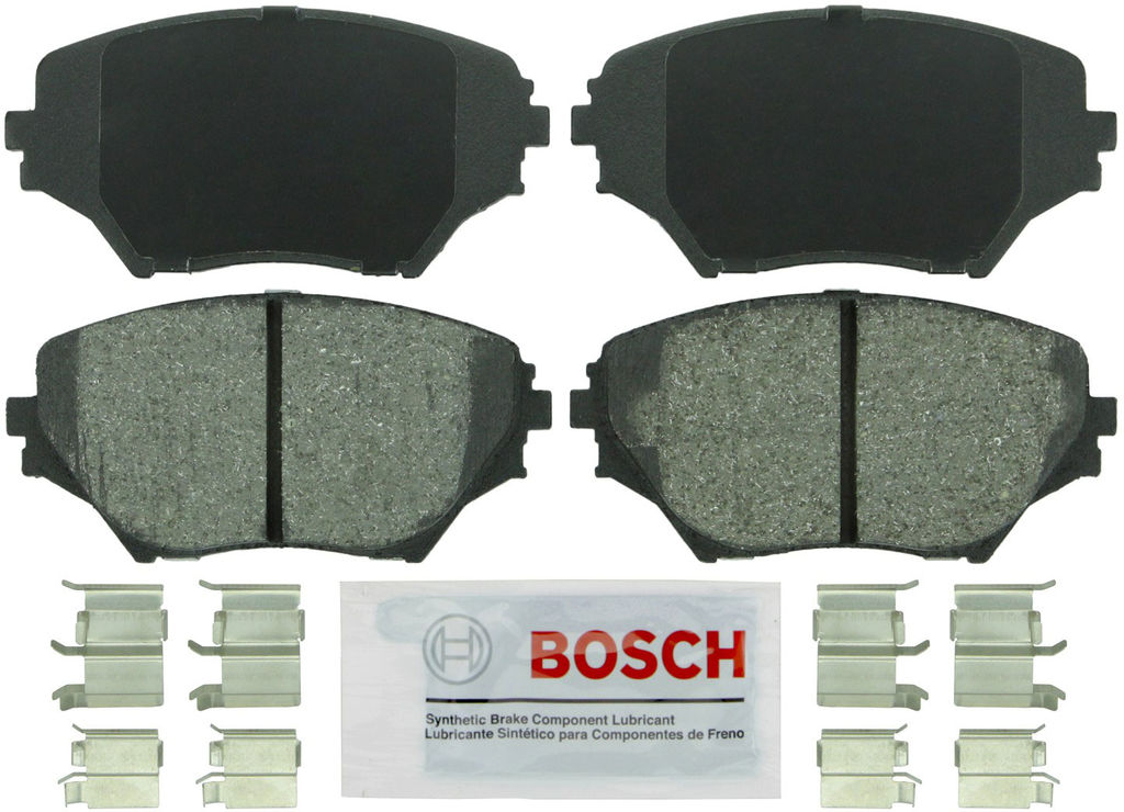 Bosch BE862H - Blue Disc Brake Pad Set, Ceramic, with Hardware, Two Wheel Set