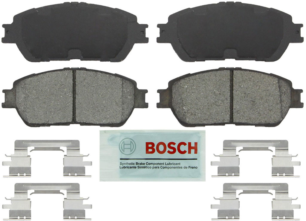 Bosch BE906H - Blue Disc Brake Pad Set, Ceramic, with Hardware, Two Wheel Set