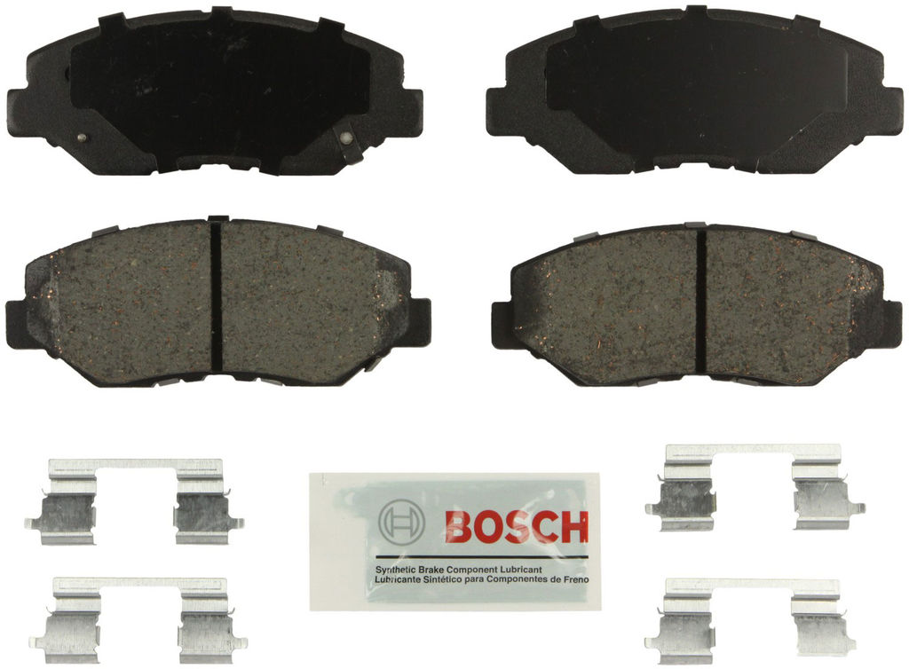 Bosch BE914H - Blue Disc Brake Pad Set, Ceramic, with Hardware, Two Wheel Set