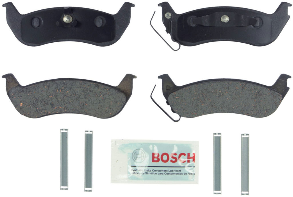 Bosch BE932H - Blue Disc Brake Pad Set, Ceramic, with Hardware, Two Wheel Set