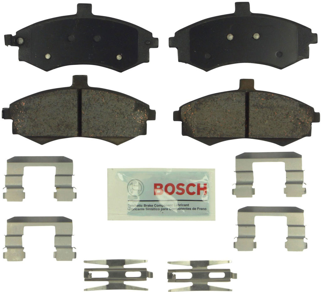 Bosch BE941H - Blue Disc Brake Pad Set, Ceramic, with Hardware, Two Wheel Set