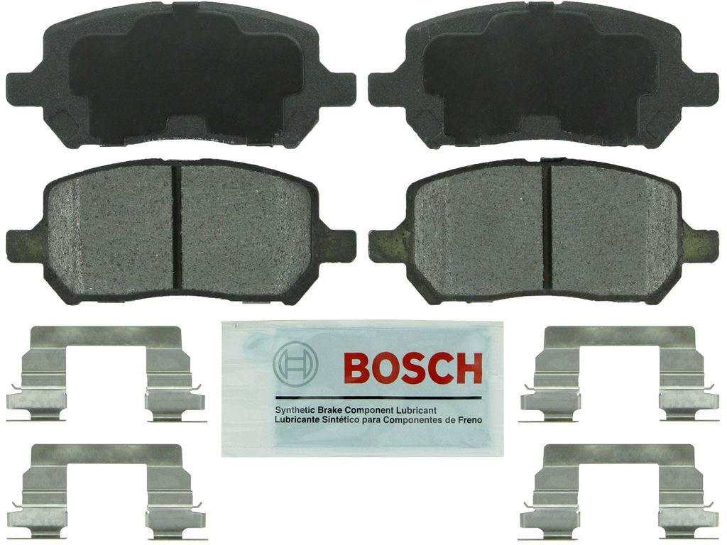 Bosch BE956H - Blue Disc Brake Pad Set, Ceramic, with Hardware, Two Wheel Set