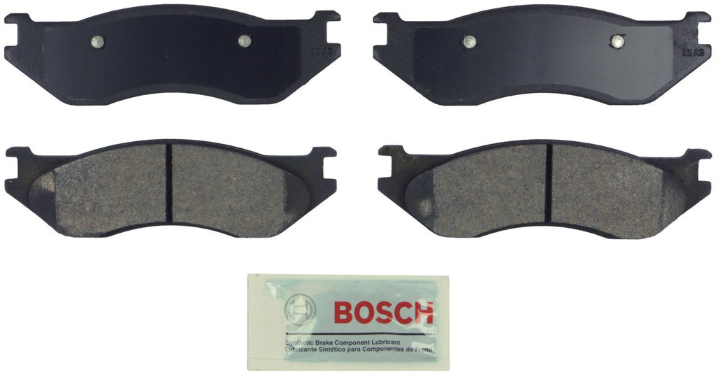 Bosch BE966 - Blue Disc Brake Pad Set, Semi-Metallic, Two Wheel Set