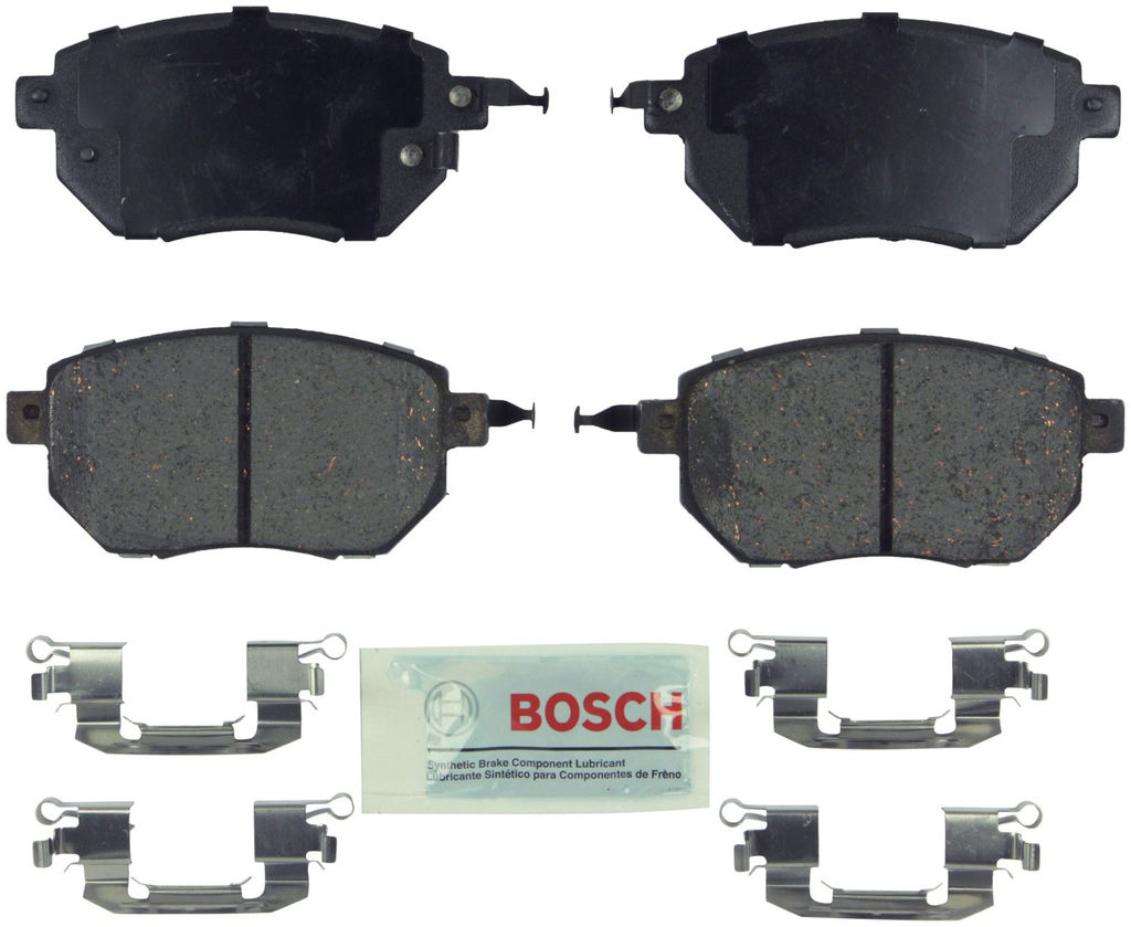 Bosch BE969H - Blue Disc Brake Pad Set, Ceramic, with Hardware, Two Wheel Set