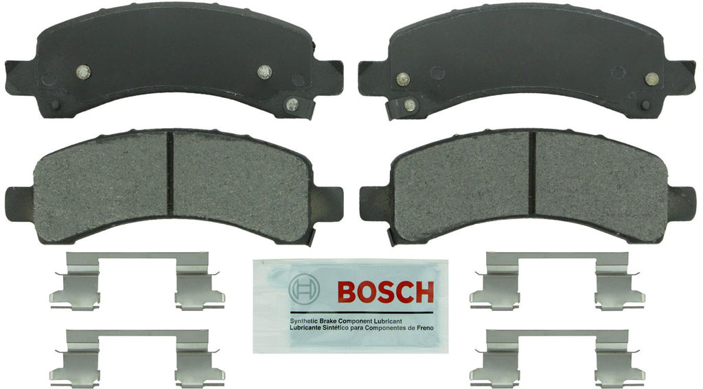 Bosch BE974AH - Blue Disc Brake Pad Set, Ceramic, with Hardware, Two Wheel Set