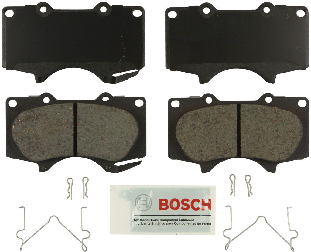 Bosch BE976H - Blue Disc Brake Pad Set, Ceramic, with Hardware, Two Wheel Set