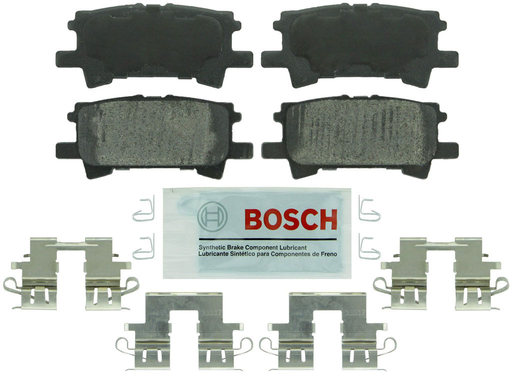 Bosch BE996H - Blue Disc Brake Pad Set, Ceramic, with Hardware, Two Wheel Set