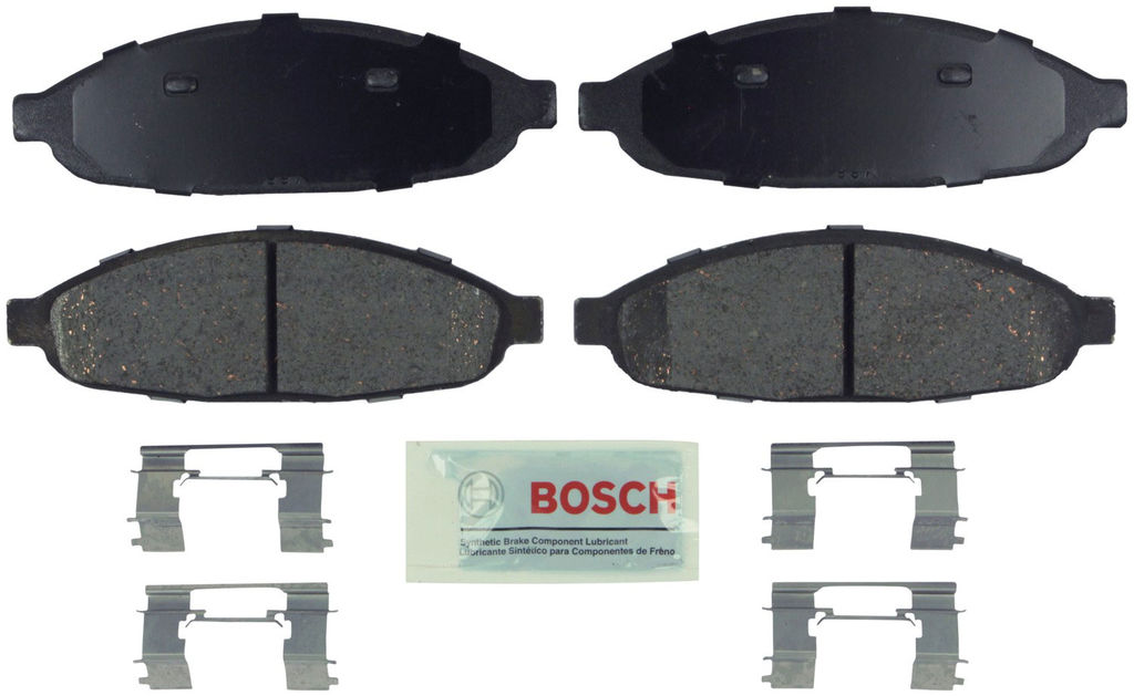 Bosch BE997H - Blue Disc Brake Pad Set, Ceramic, with Hardware, Two Wheel Set
