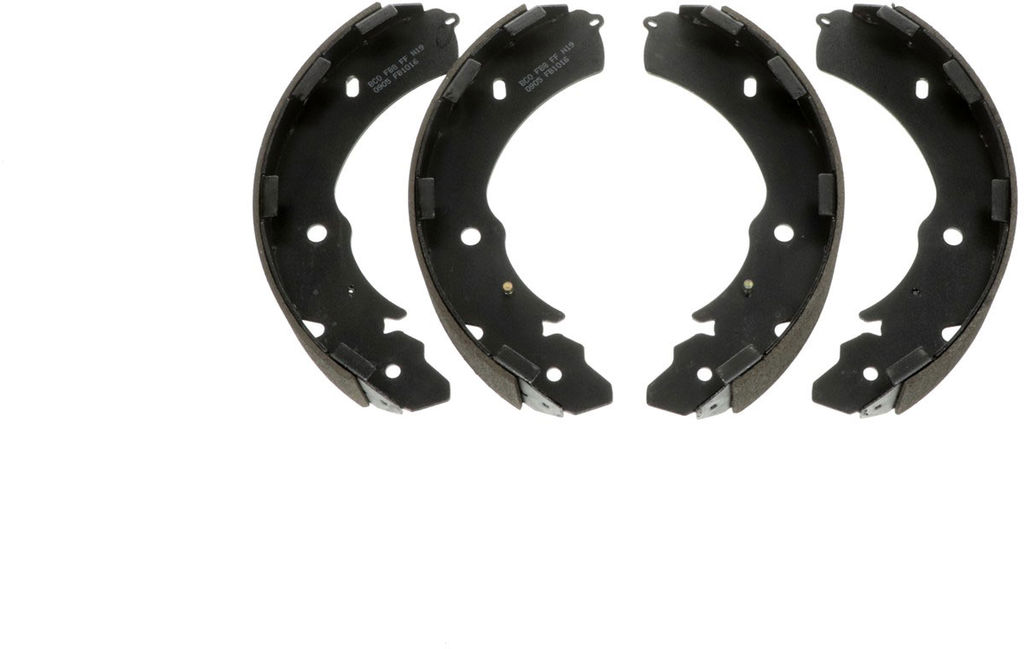 Bosch BS1016 - Premium Blue Brake Shoes, Two Wheel Set