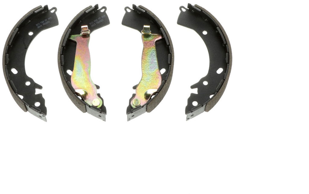 Bosch BS1021 - Premium Blue Brake Shoes, Two Wheel Set