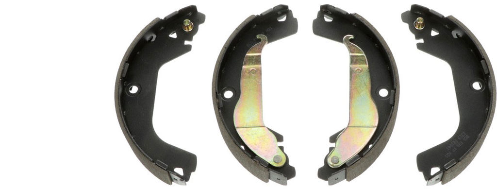 Bosch BS1041 - Premium Blue Brake Shoes, Two Wheel Set