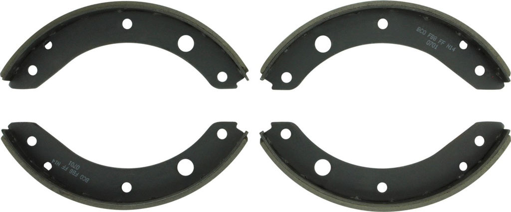 Bosch BS141 - Premium Blue Brake Shoes, Two Wheel Set