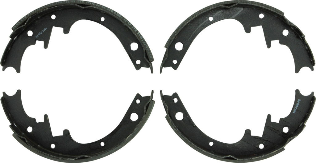 Bosch BS154 - Premium Blue Brake Shoes, Two Wheel Set