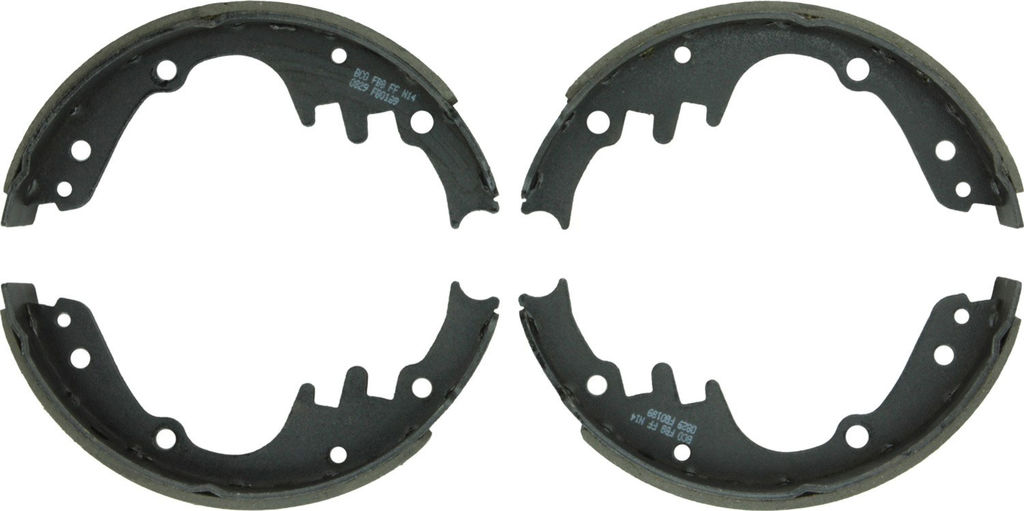 Bosch BS189 - Premium Blue Brake Shoes, Two Wheel Set