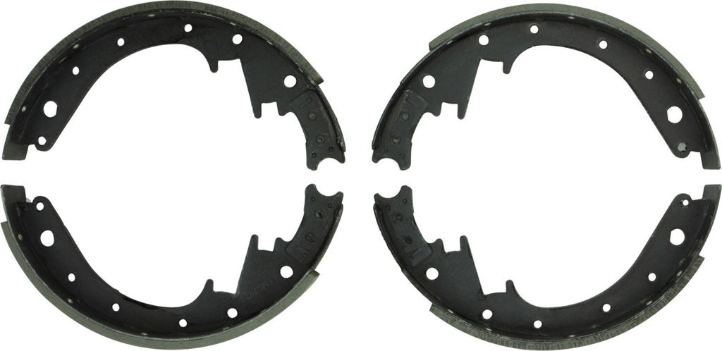 Bosch BS282R - Premium Blue Brake Shoes, Two Wheel Set