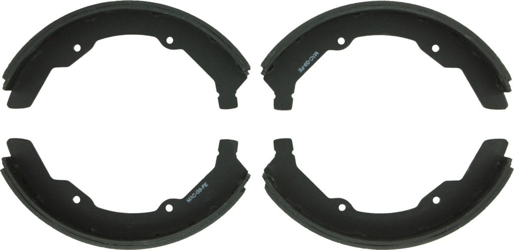 Bosch BS297 - Premium Blue Brake Shoes, Two Wheel Set