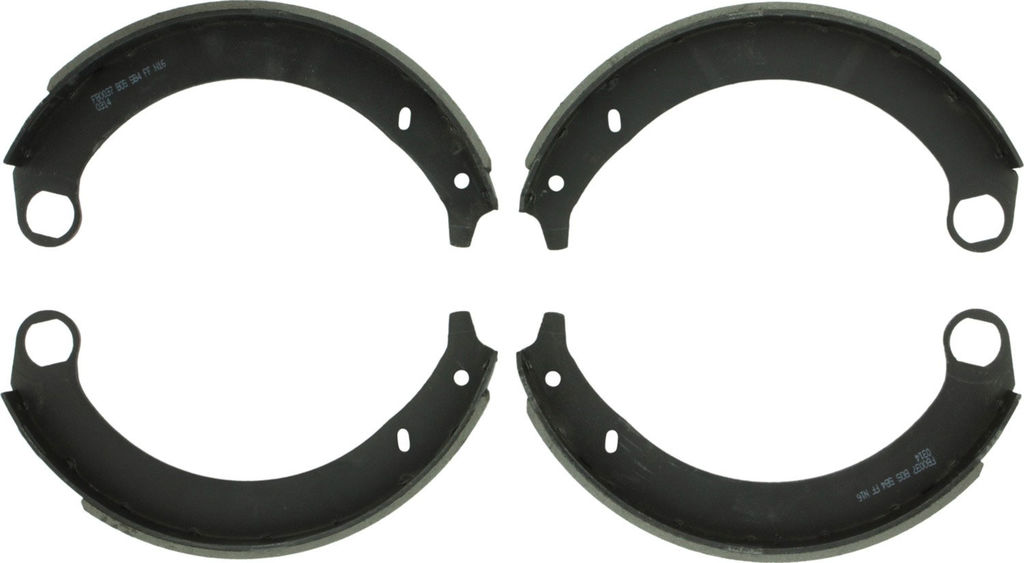 Bosch BS37 - Premium Blue Brake Shoes, Two Wheel Set