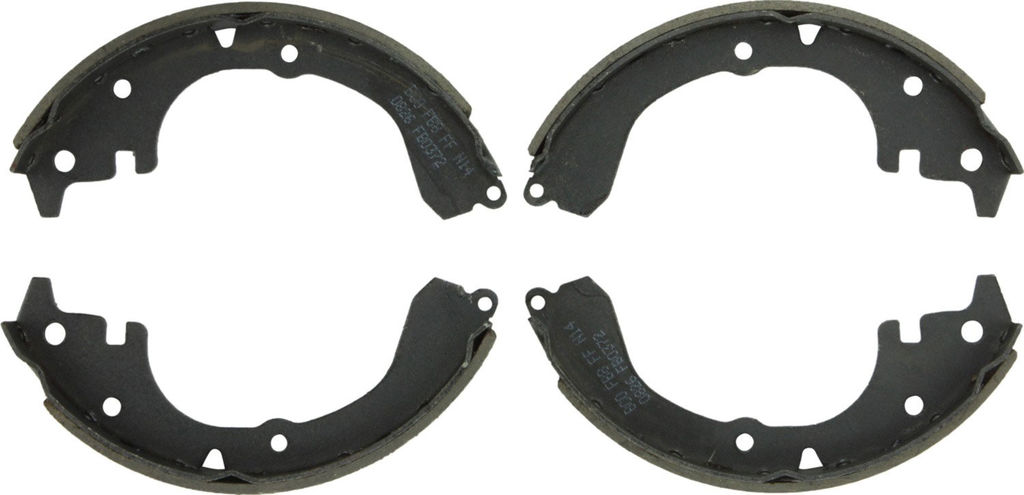 Bosch BS372 - Premium Blue Brake Shoes, Two Wheel Set