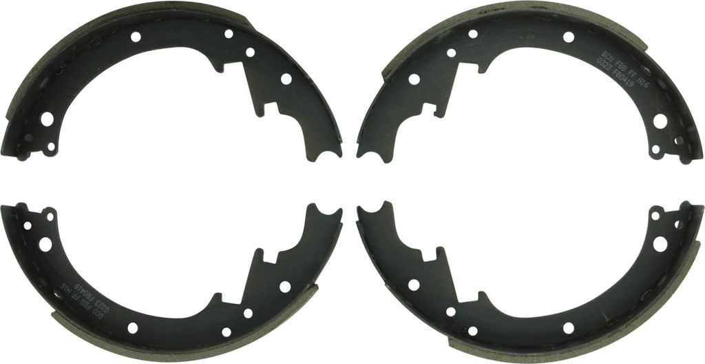 Bosch BS419 - Premium Blue Brake Shoes, Two Wheel Set