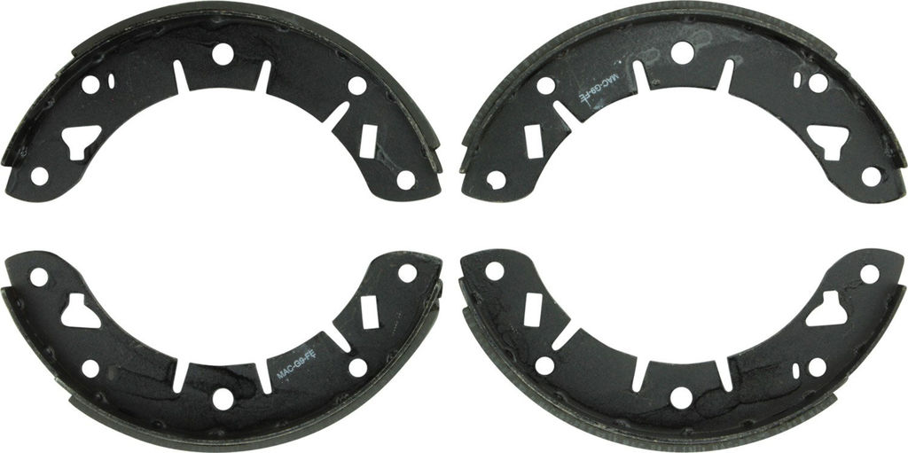 Bosch BS437 - Premium Blue Brake Shoes, Two Wheel Set