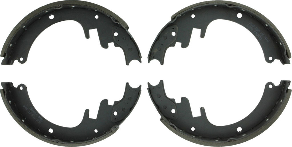 Bosch BS451R - Premium Blue Brake Shoes, Two Wheel Set