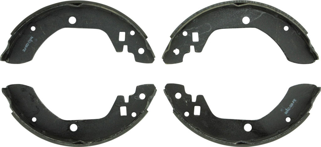 Bosch BS480 - Premium Blue Brake Shoes, Two Wheel Set