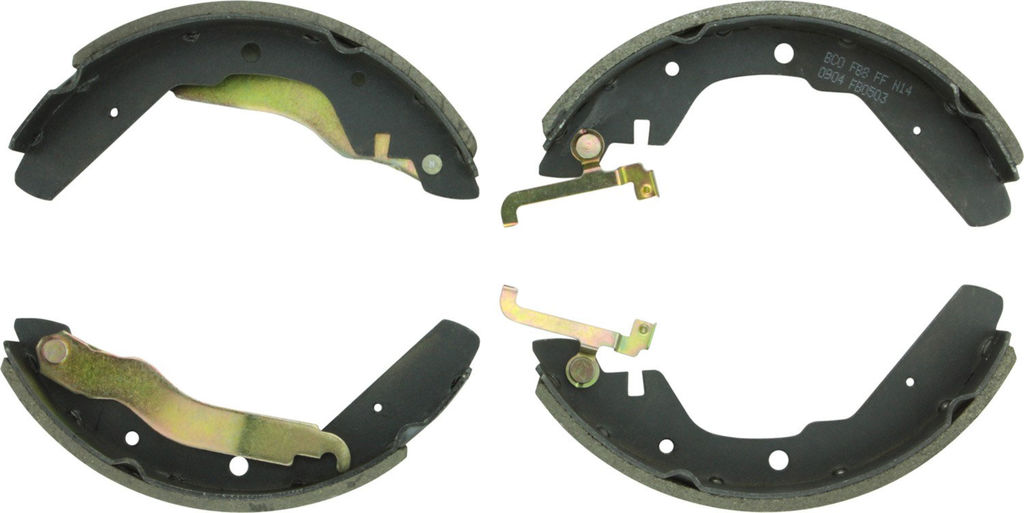 Bosch BS503L - Premium Blue Brake Shoes, Two Wheel Set