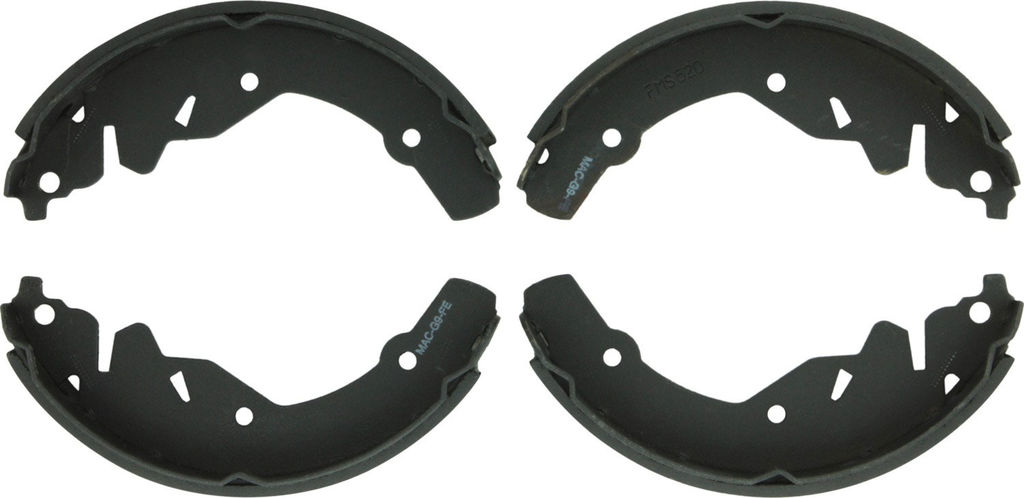 Bosch BS520 - Premium Blue Brake Shoes, Two Wheel Set