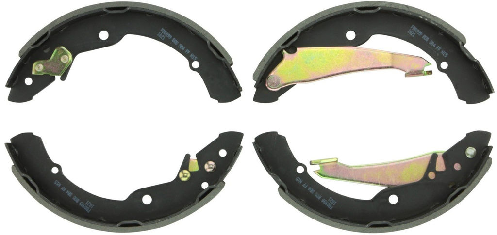 Bosch BS55 - Premium Blue Brake Shoes, Two Wheel Set