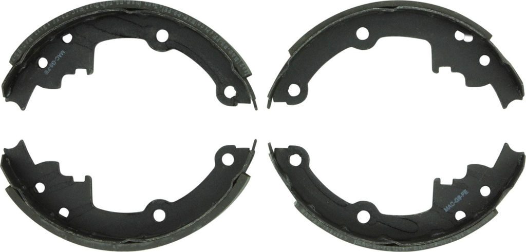 Bosch BS552 - Premium Blue Brake Shoes, Two Wheel Set