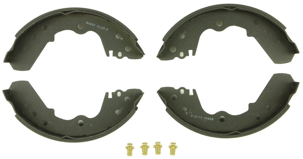 Bosch BS554 - Premium Blue Brake Shoes, Two Wheel Set