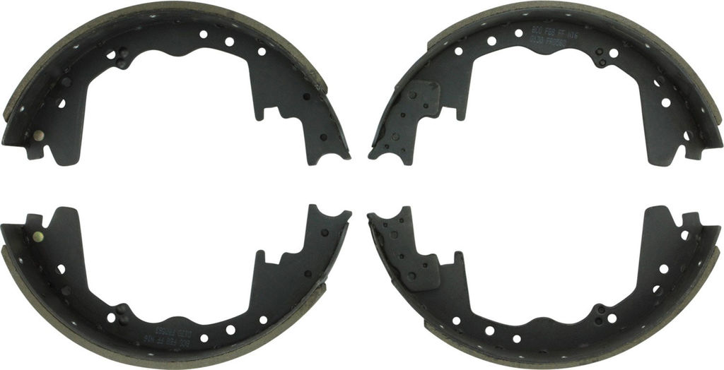 Bosch BS583R - Premium Blue Brake Shoes, Two Wheel Set