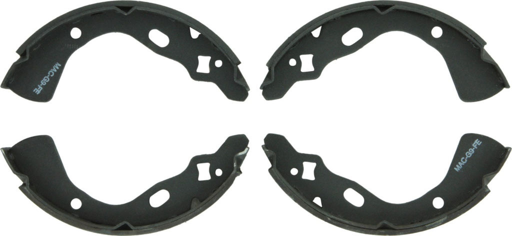 Bosch BS595 - Premium Blue Brake Shoes, Two Wheel Set