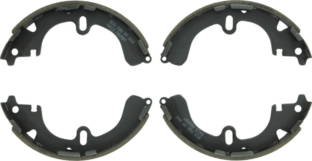 Bosch BS597 - Premium Blue Brake Shoes, Two Wheel Set