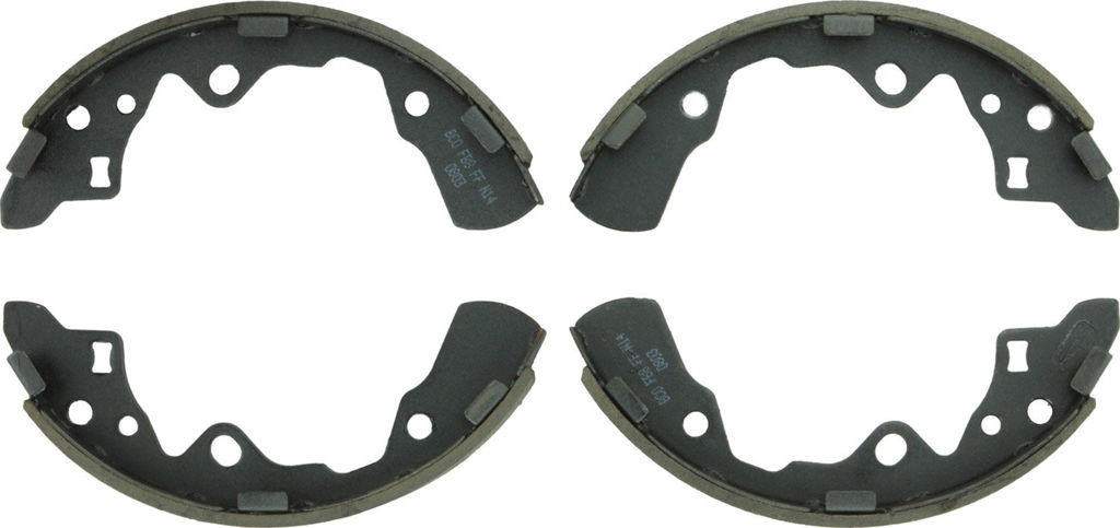 Bosch BS598 - Premium Blue Brake Shoes, Two Wheel Set