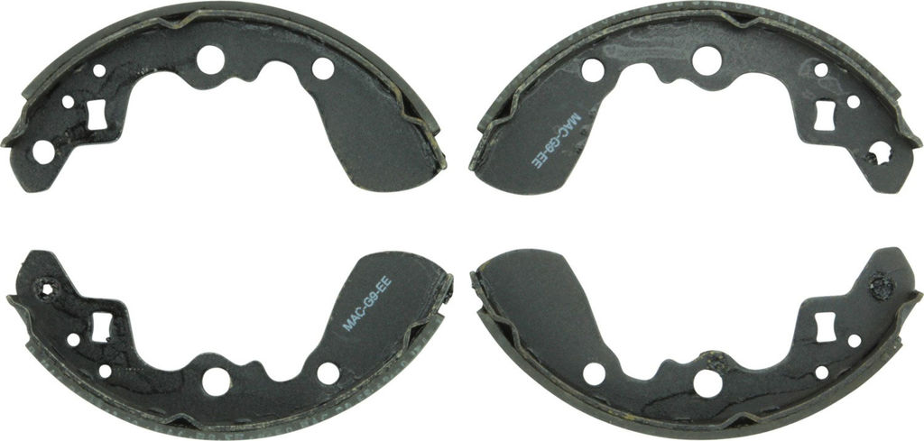 Bosch BS608 - Premium Blue Brake Shoes, Two Wheel Set