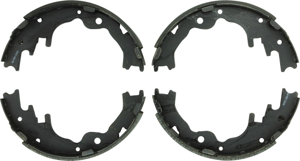 Bosch BS609 - Premium Blue Brake Shoes, Two Wheel Set