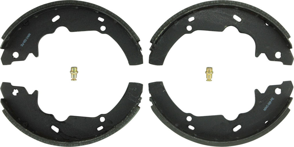 Bosch BS618 - Premium Blue Brake Shoes, Two Wheel Set
